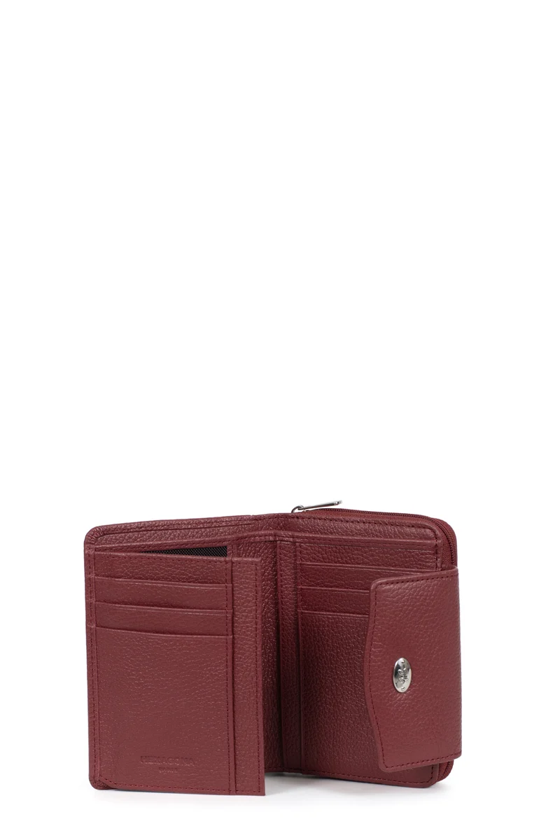 Portefeuille - 2 volets - Stop RFID - Cuir de vachette