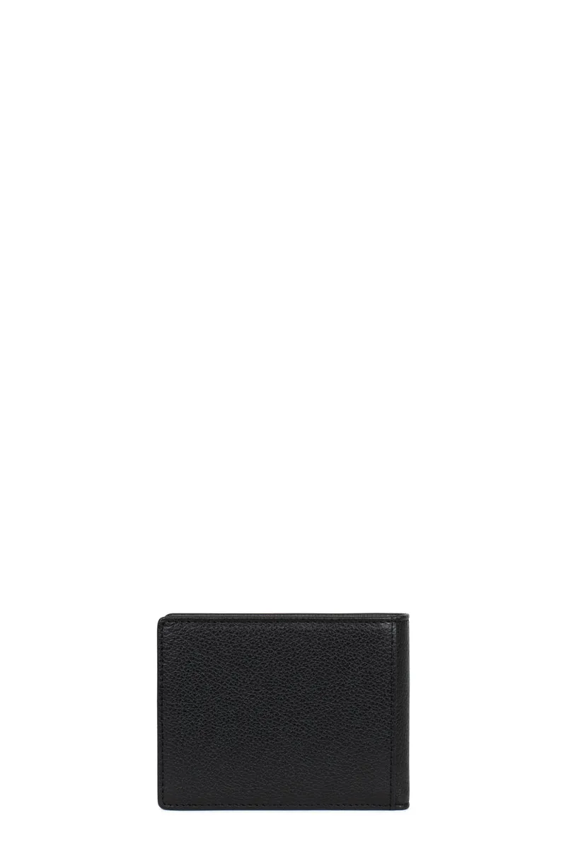 Portefeuille italien - 2 volets - Stop RFID - Cuir de vachette