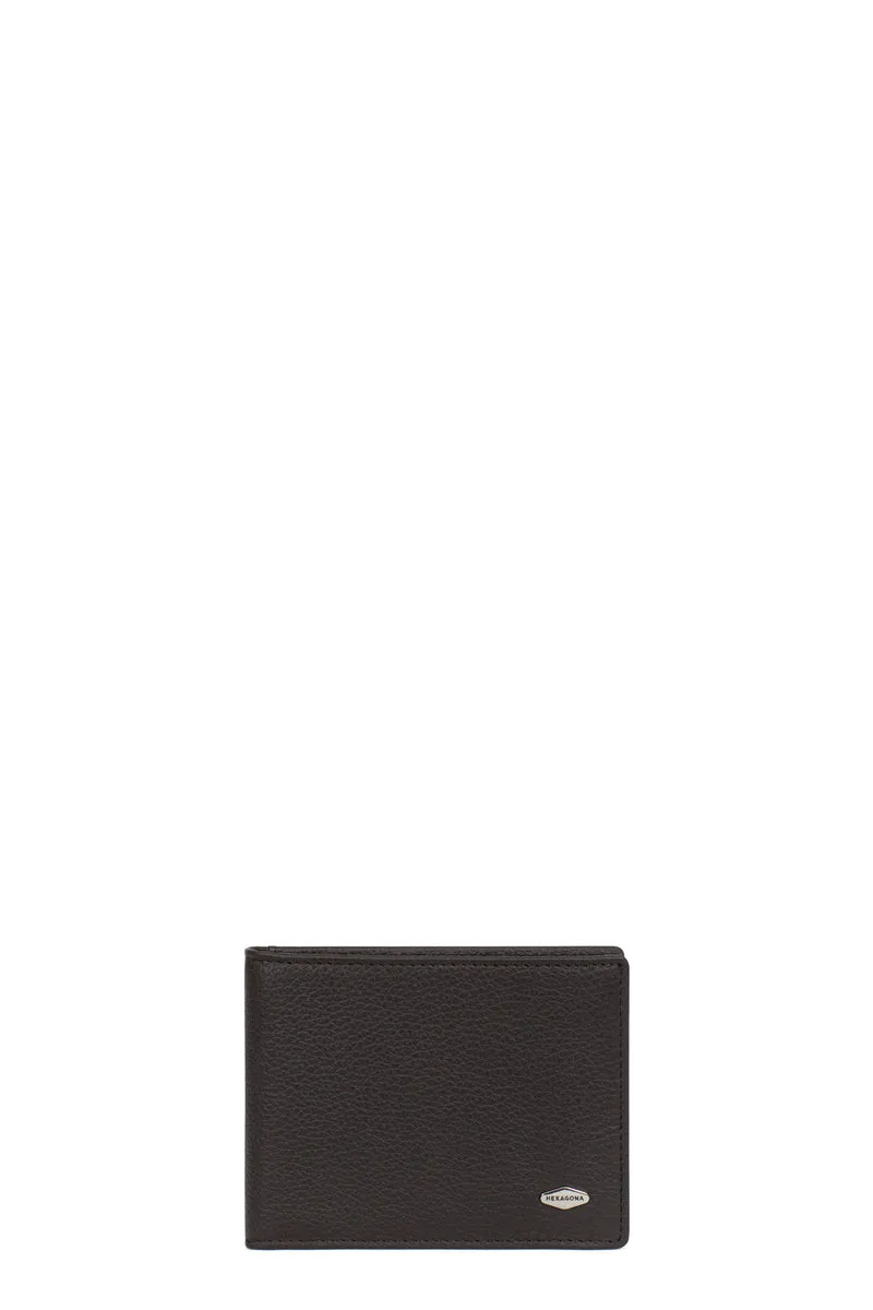 Portefeuille italien - 2 volets - Stop RFID - Cuir de vachette