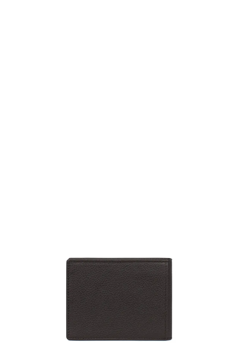 Portefeuille italien - 2 volets - Stop RFID - Cuir de vachette
