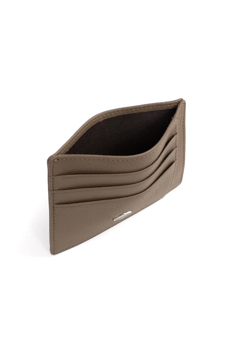 Porte-cartes - 1 volet - Stop RFID - Cuir de vachette