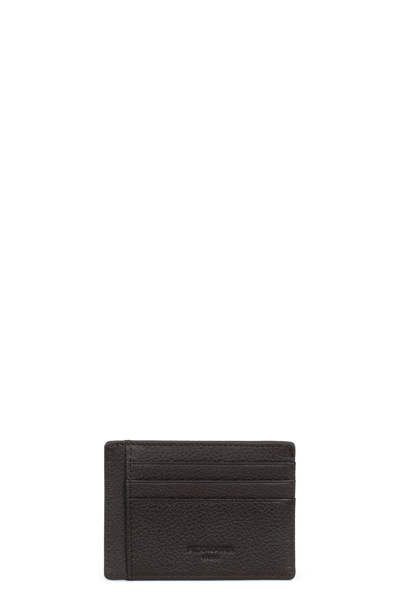 Porte-cartes - 1 volet - Stop RFID - Cuir de vachette