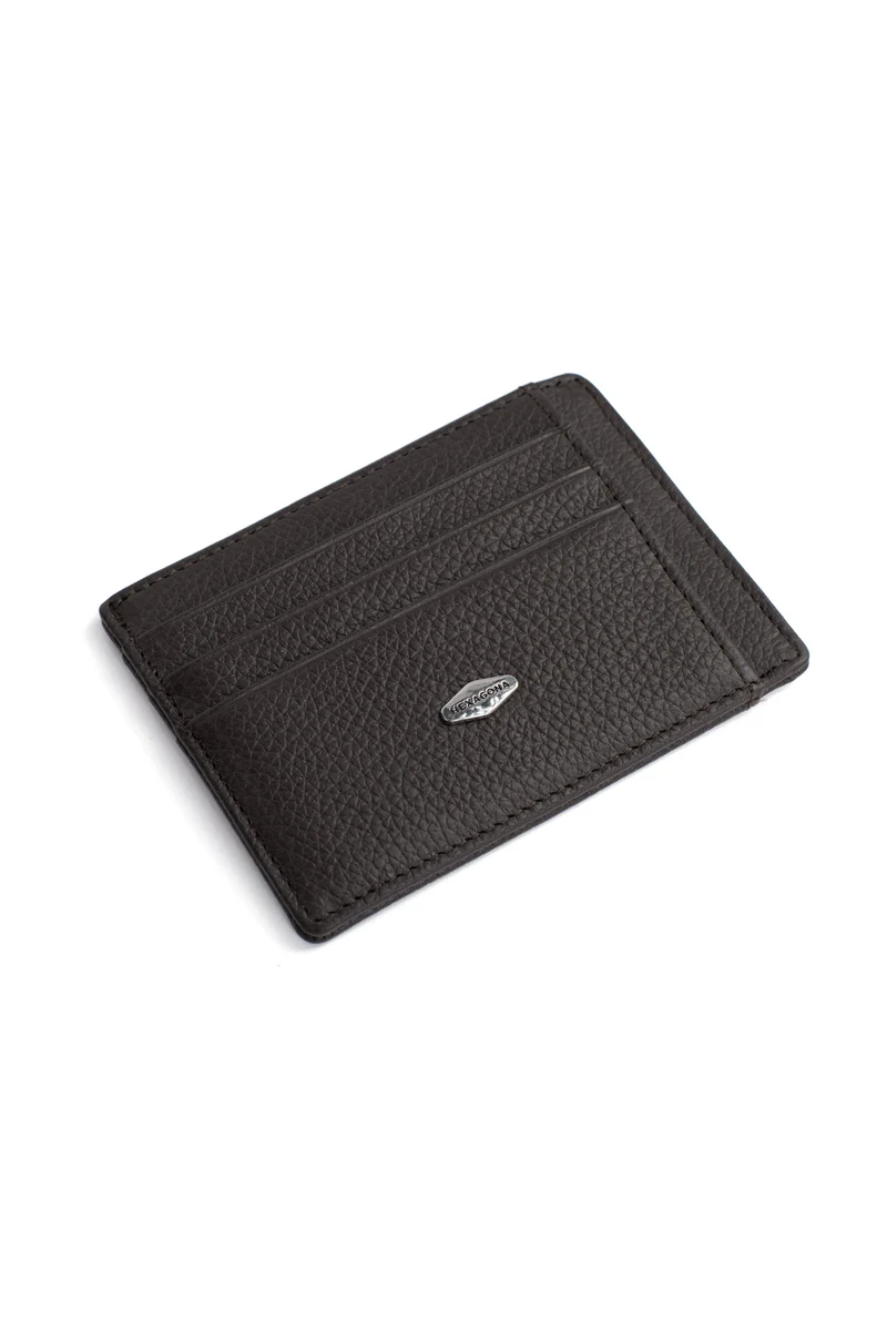 Porte-cartes - 1 volet - Stop RFID - Cuir de vachette