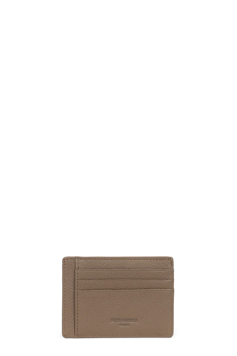 Porte-cartes - 1 volet - Stop RFID - Cuir de vachette