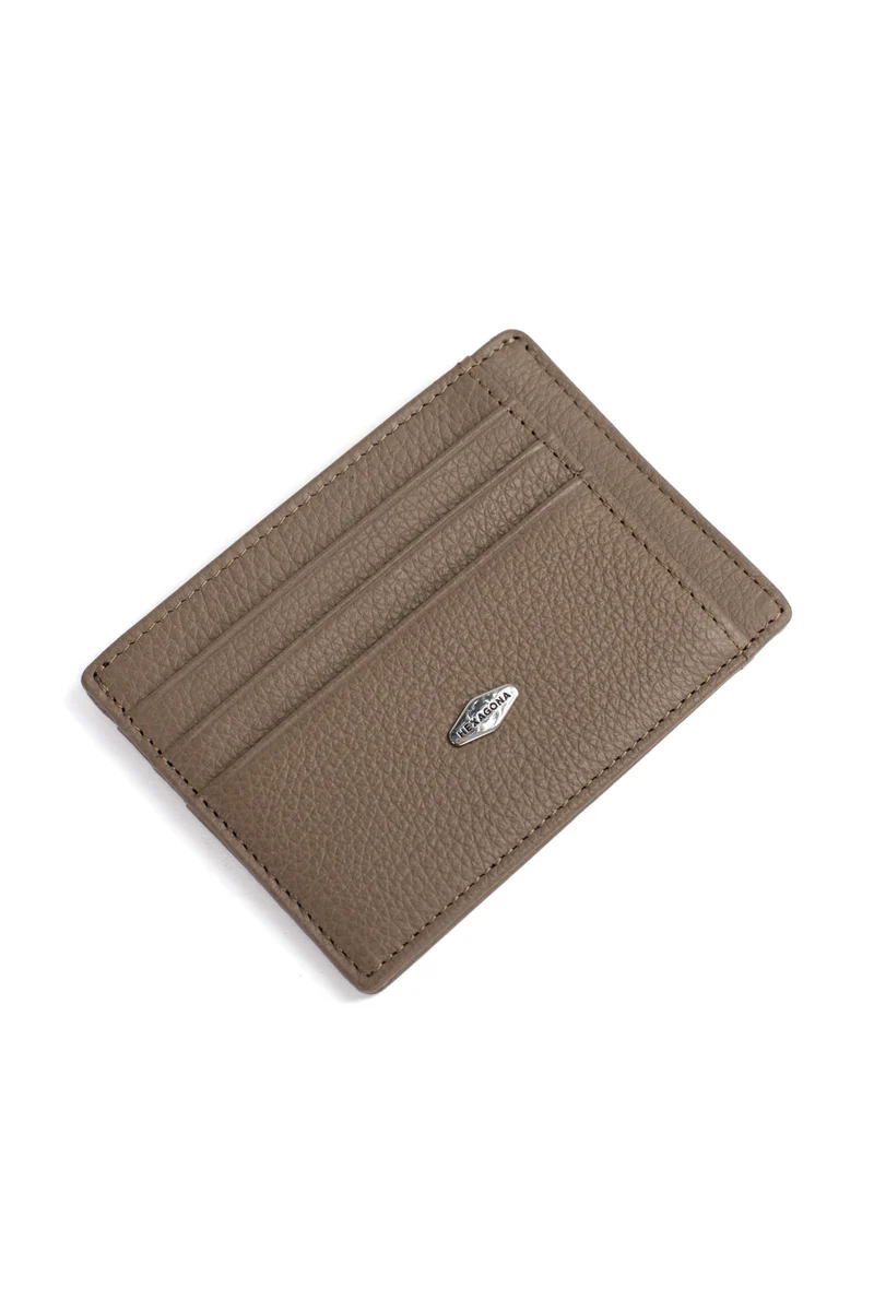 Porte-cartes - 1 volet - Stop RFID - Cuir de vachette