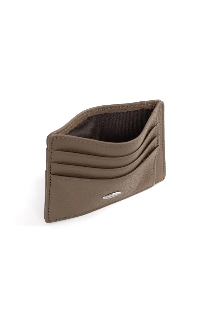 Porte-cartes - 1 volet - Stop RFID - Cuir de vachette