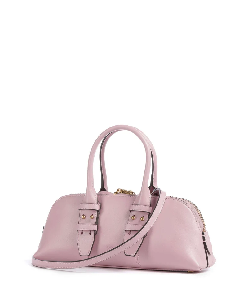 Pinko Bowling Horizontal Sac à main rosa chiaro/antique gold