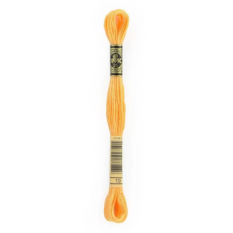 DMC #117 Fil à broder en coton | Couleur 019 | 8 m