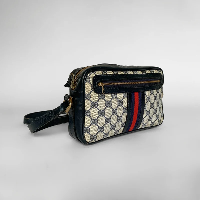 Gucci Sac bandoulière Supreme en toile monogrammée
