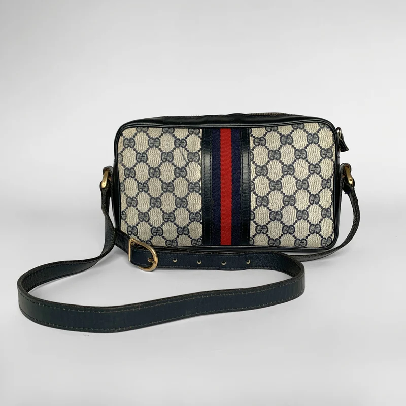 Gucci Sac bandoulière Supreme en toile monogrammée