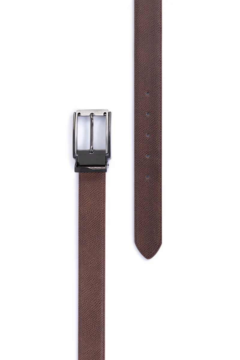 Ceinture ajustable - Croûte de cuir