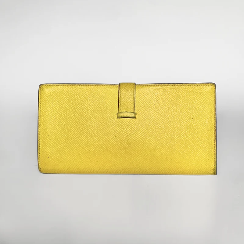 Hermès Bearn Portefeuille Epsom Cuir