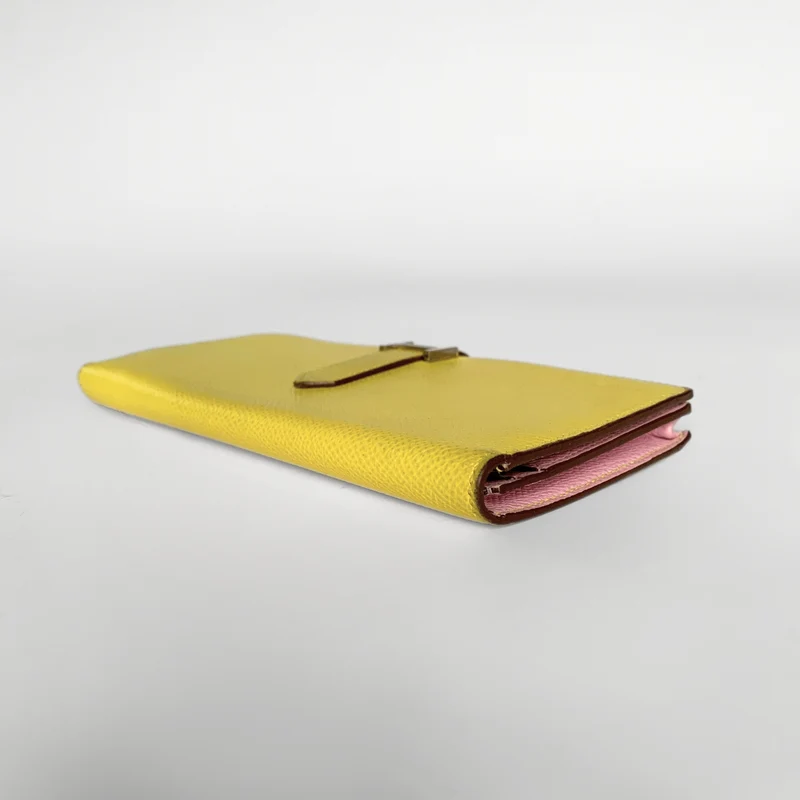 Hermès Bearn Portefeuille Epsom Cuir