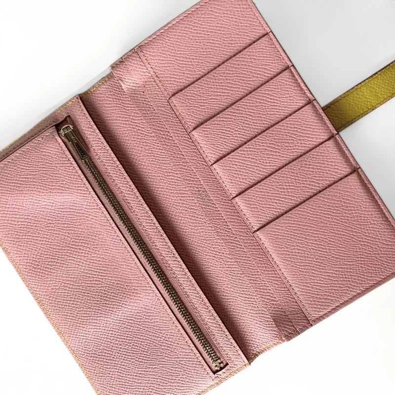 Hermès Bearn Portefeuille Epsom Cuir