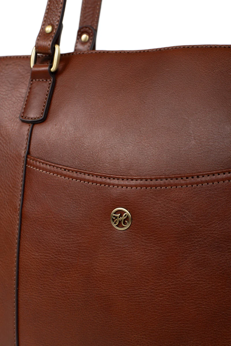 Sac cabas porté épaule - A4 - Cuir