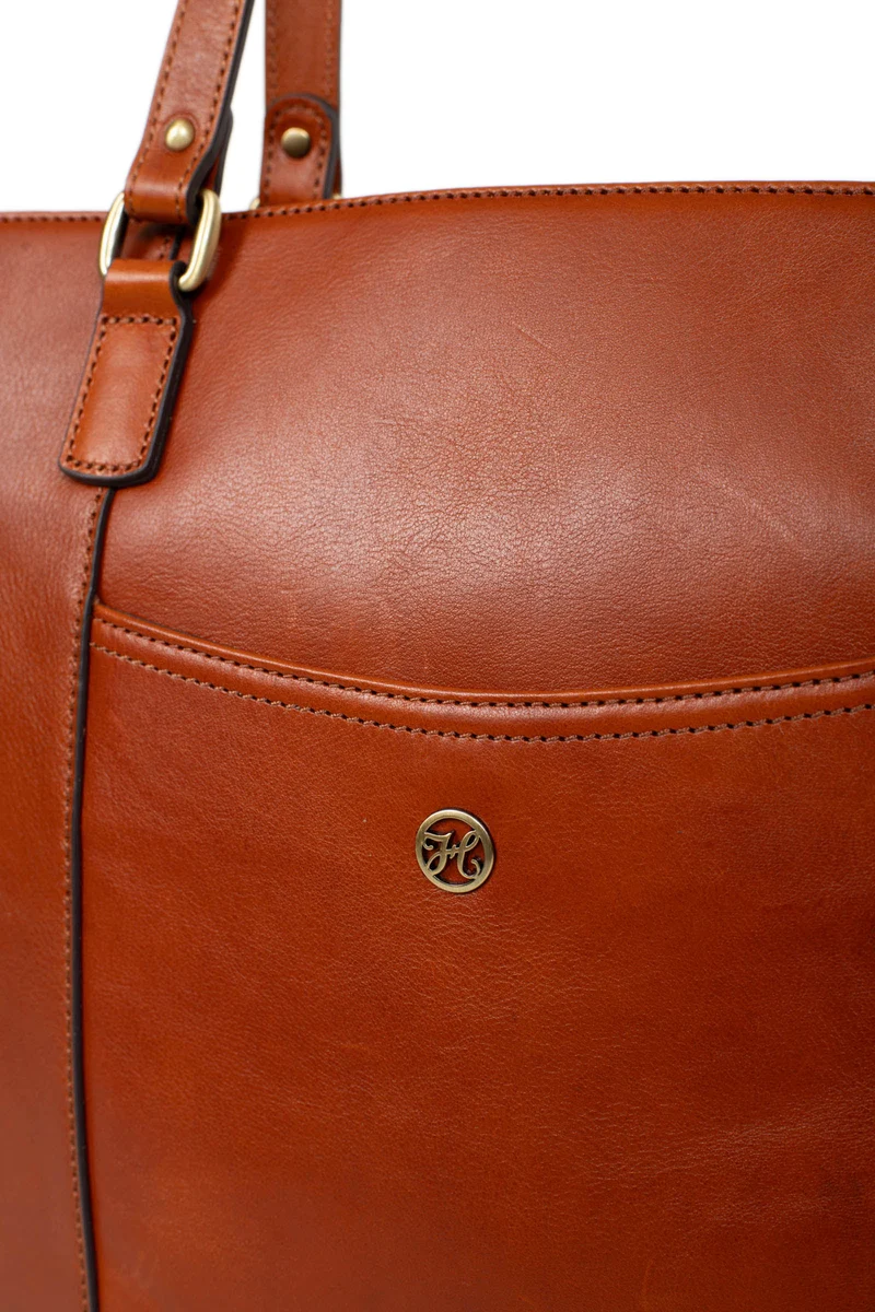 Sac cabas porté épaule - A4 - Cuir