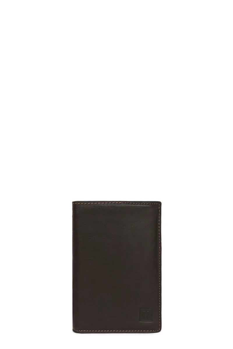 Portefeuille européen - 3 volets - Cuir