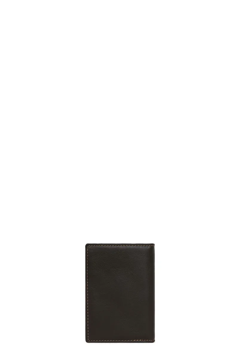 Porte-cartes - 1 volet - Cuir