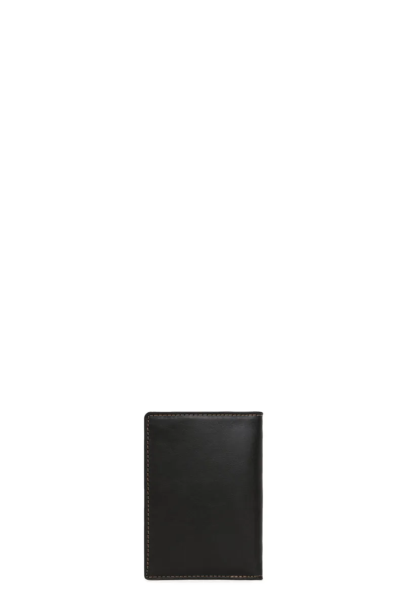 Porte-cartes - 1 volet - Cuir