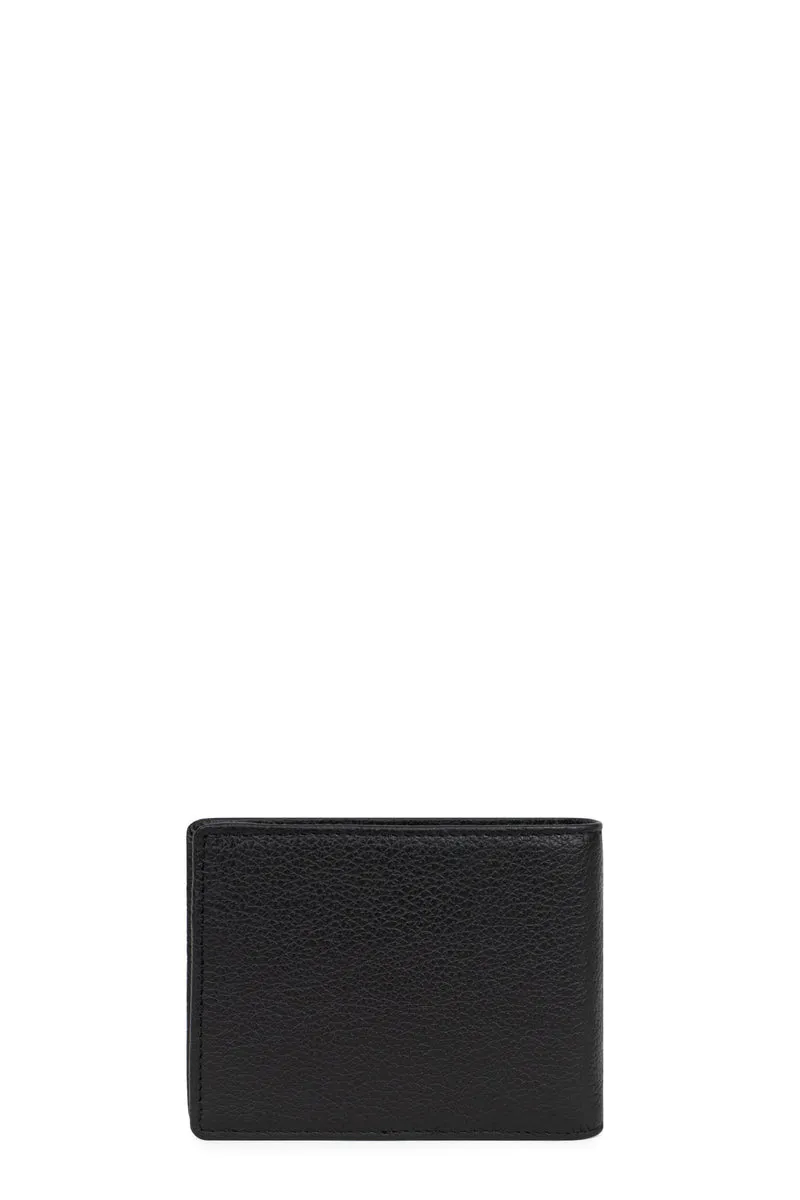 Portefeuille italien - 2 volets - Stop RFID - Cuir de vachette