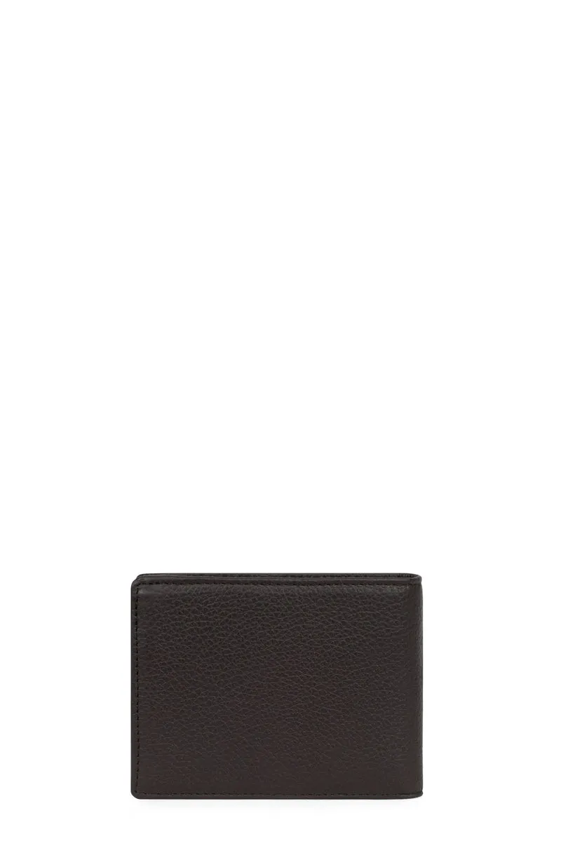 Portefeuille italien - 2 volets - Stop RFID - Cuir de vachette