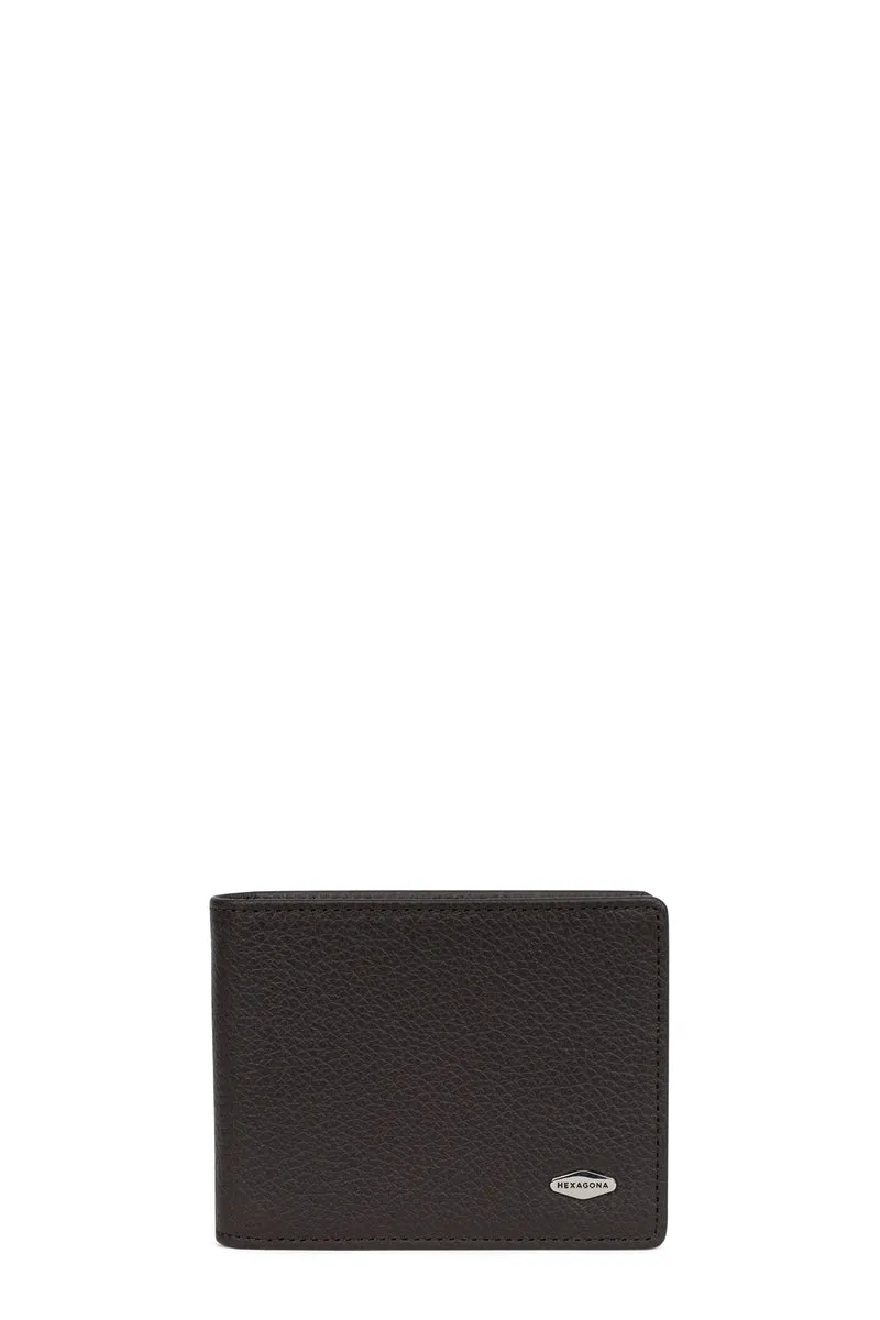 Portefeuille italien - 1 volet - Stop RFID - Cuir de vachette