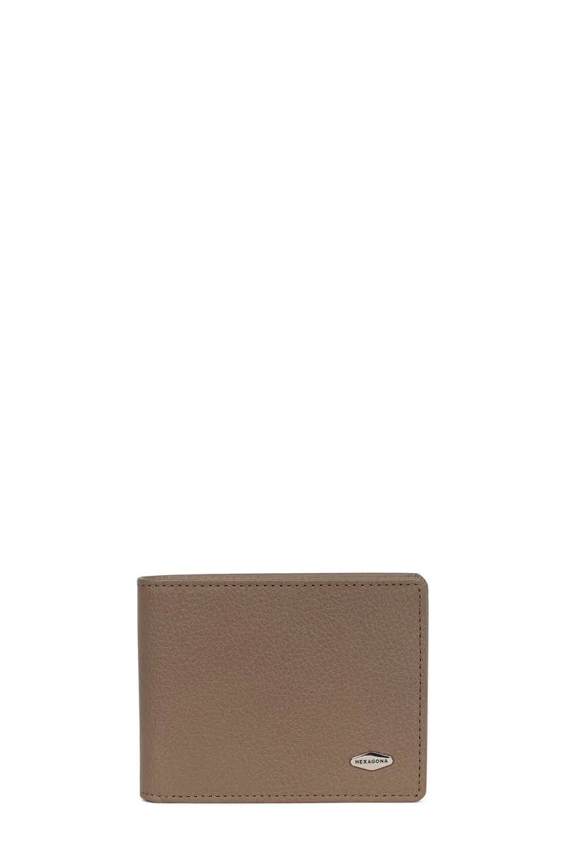 Portefeuille italien - 1 volet - Stop RFID - Cuir de vachette