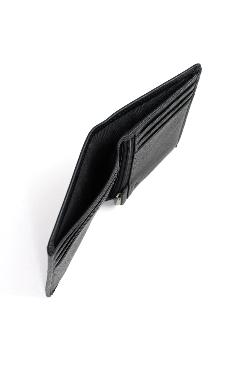 Portefeuille européen - 1 volet - Stop RFID - Cuir de vachette