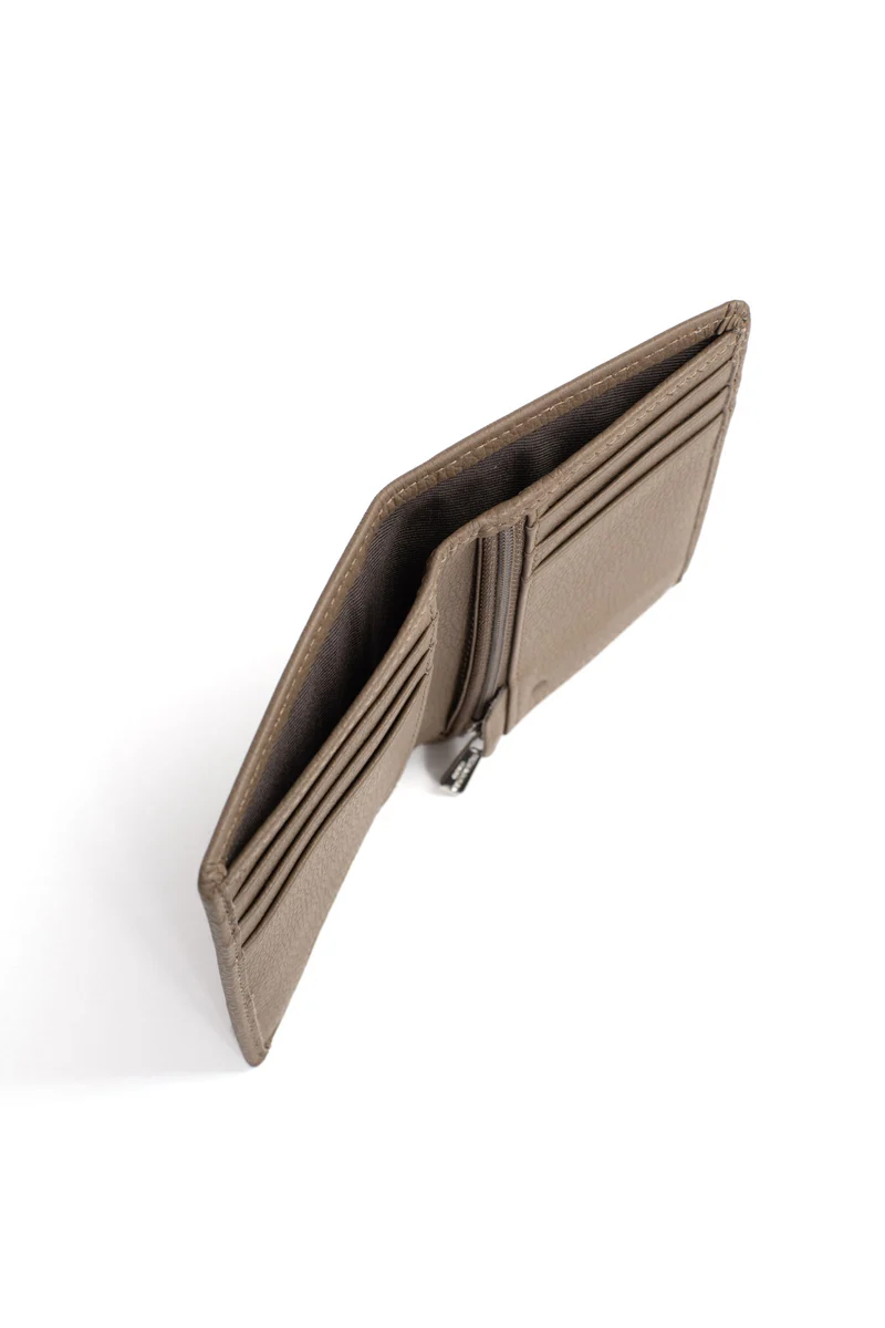 Portefeuille européen - 1 volet - Stop RFID - Cuir de vachette