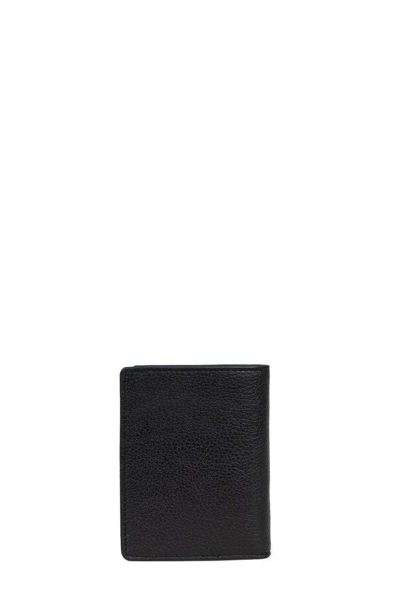 Portefeuille européen - 1 volet - Stop RFID - Cuir de vachette