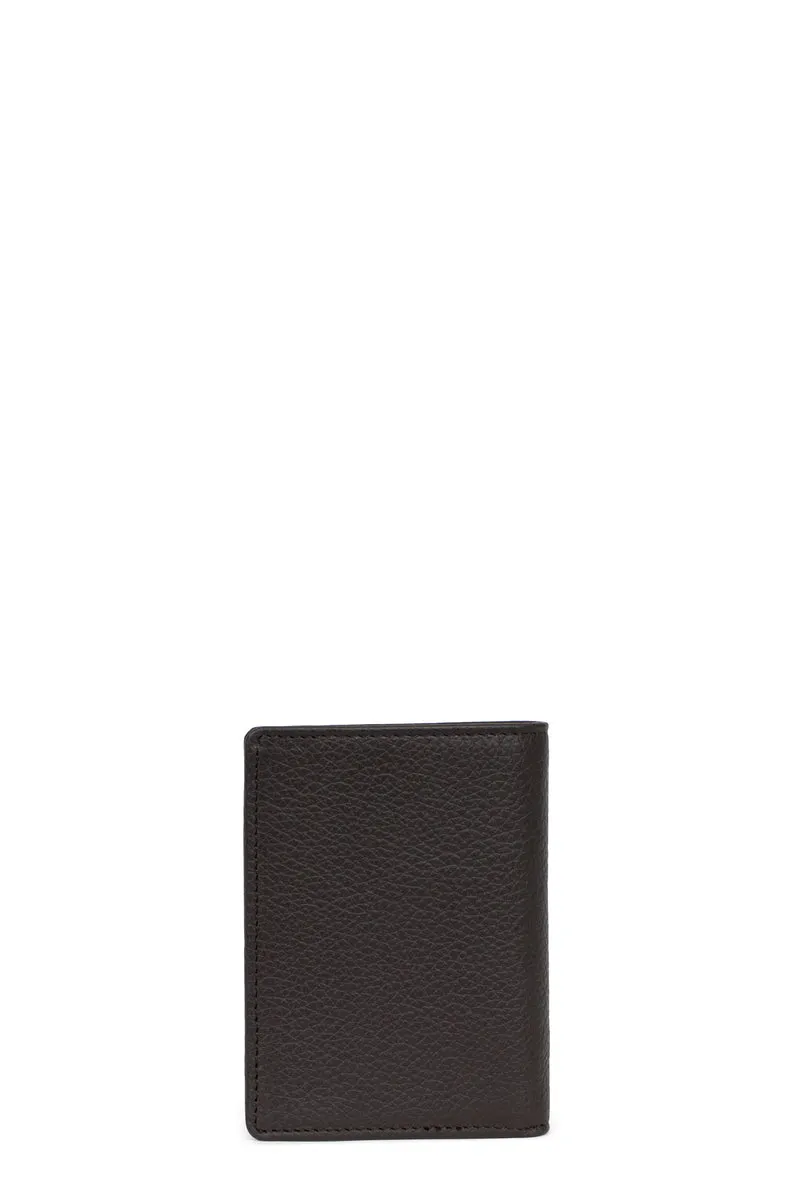 Portefeuille européen - 1 volet - Stop RFID - Cuir de vachette