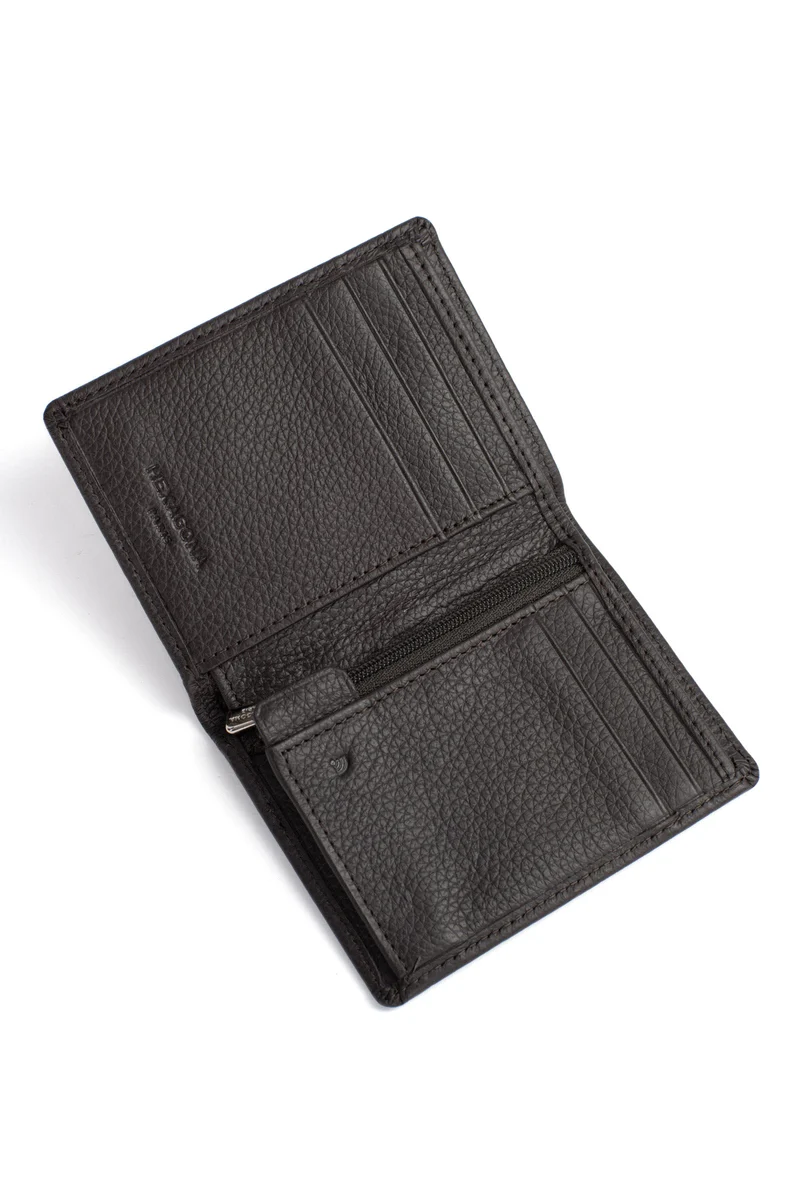 Portefeuille européen - 1 volet - Stop RFID - Cuir de vachette