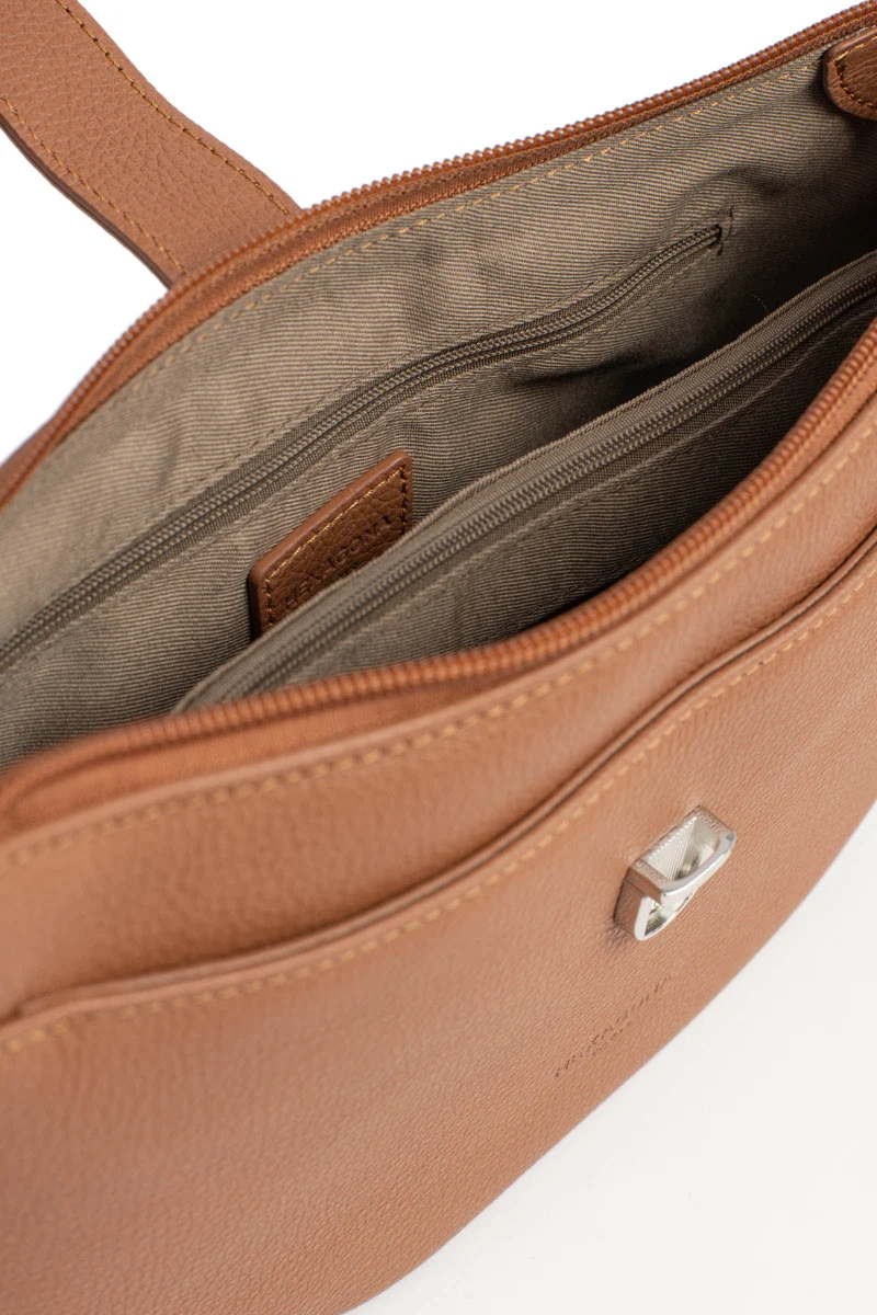 Sac porté épaule 1 anse - Cuir de vachette