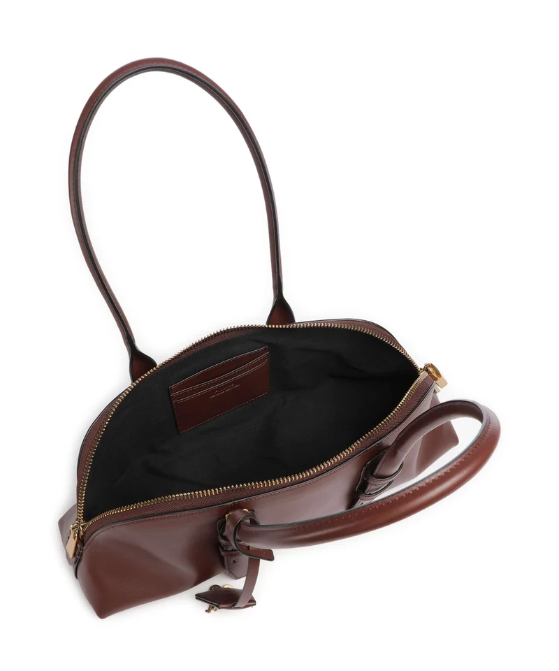 Pinko Bowling Horizontal Big Sac à main burgundy wine/antique gold
