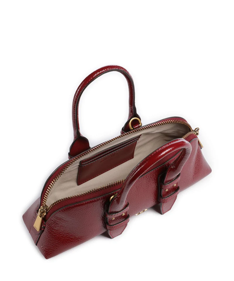 Pinko Bowling Horizontal Sac à main rosso scuro/antique gold