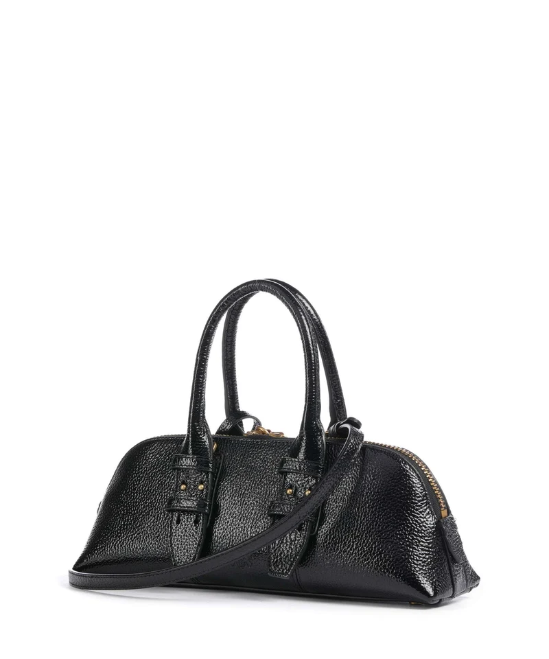 Pinko Bowling Horizontal Sac à main nero/antique gold