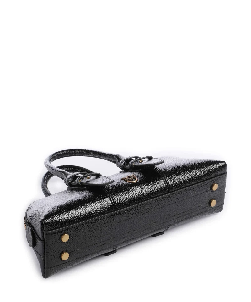 Pinko Bowling Horizontal Sac à main nero/antique gold