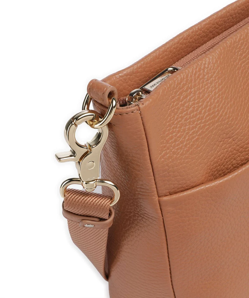 Mandarina Duck Mellow Leather Sac bandoulière pecan nut