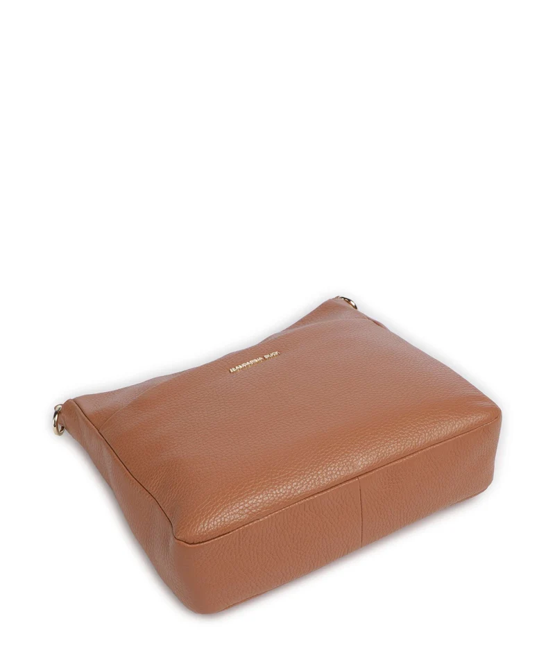 Mandarina Duck Mellow Leather Sac bandoulière pecan nut