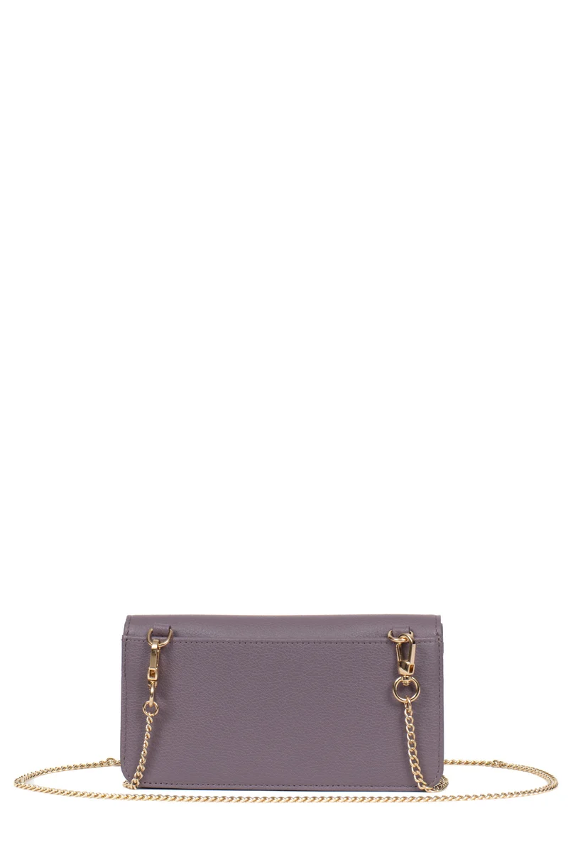 Pochette téléphone avec portefeuille - 1 volet - Stop RFID - Cuir