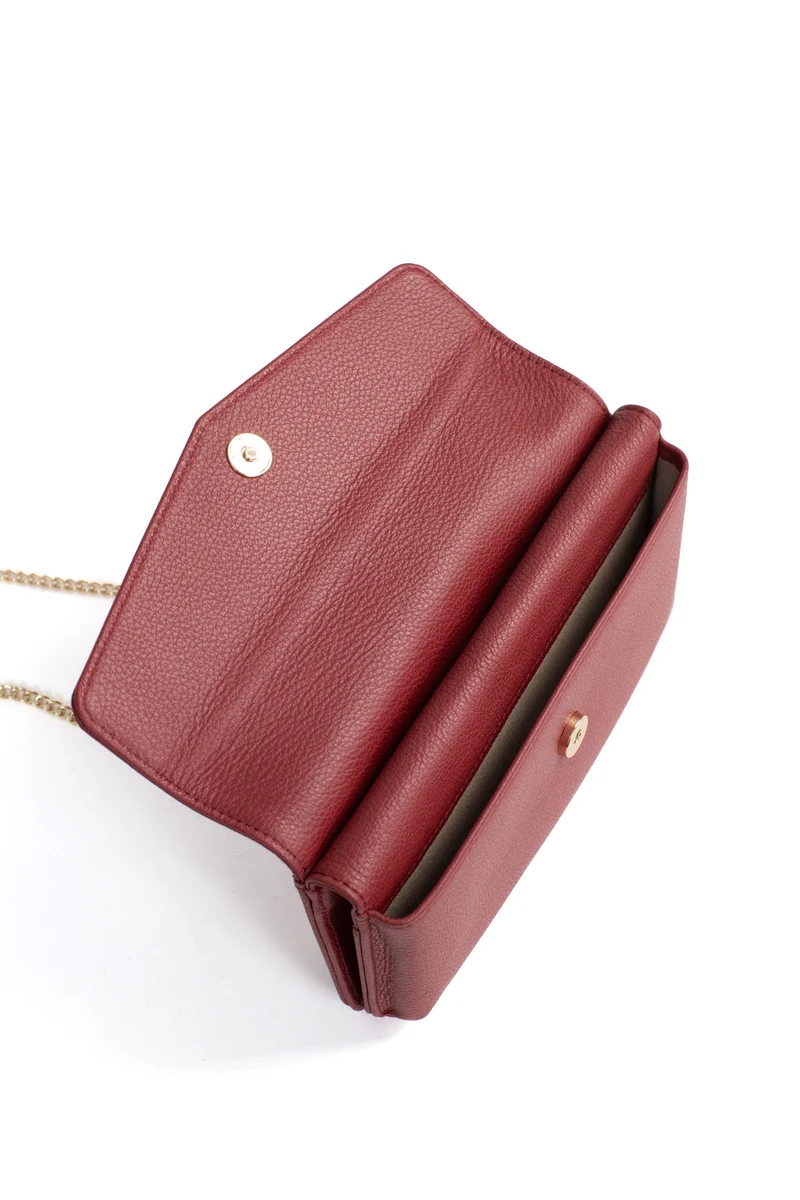 Pochette téléphone avec portefeuille - 1 volet - Stop RFID - Cuir