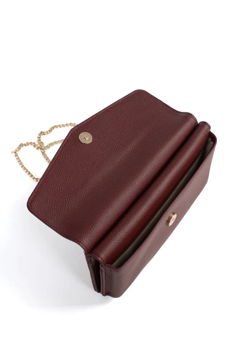 Pochette téléphone avec portefeuille - 1 volet - Stop RFID - Cuir