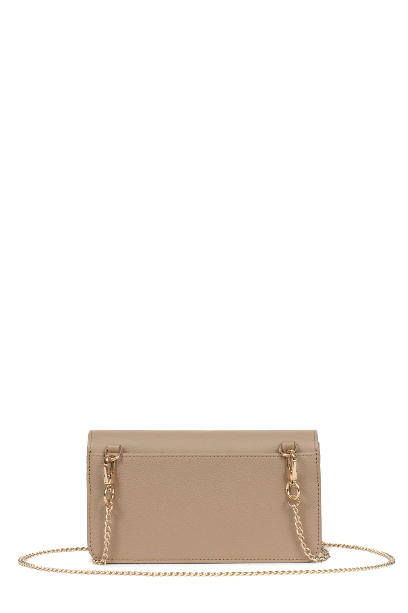 Pochette téléphone avec portefeuille - 1 volet - Stop RFID - Cuir