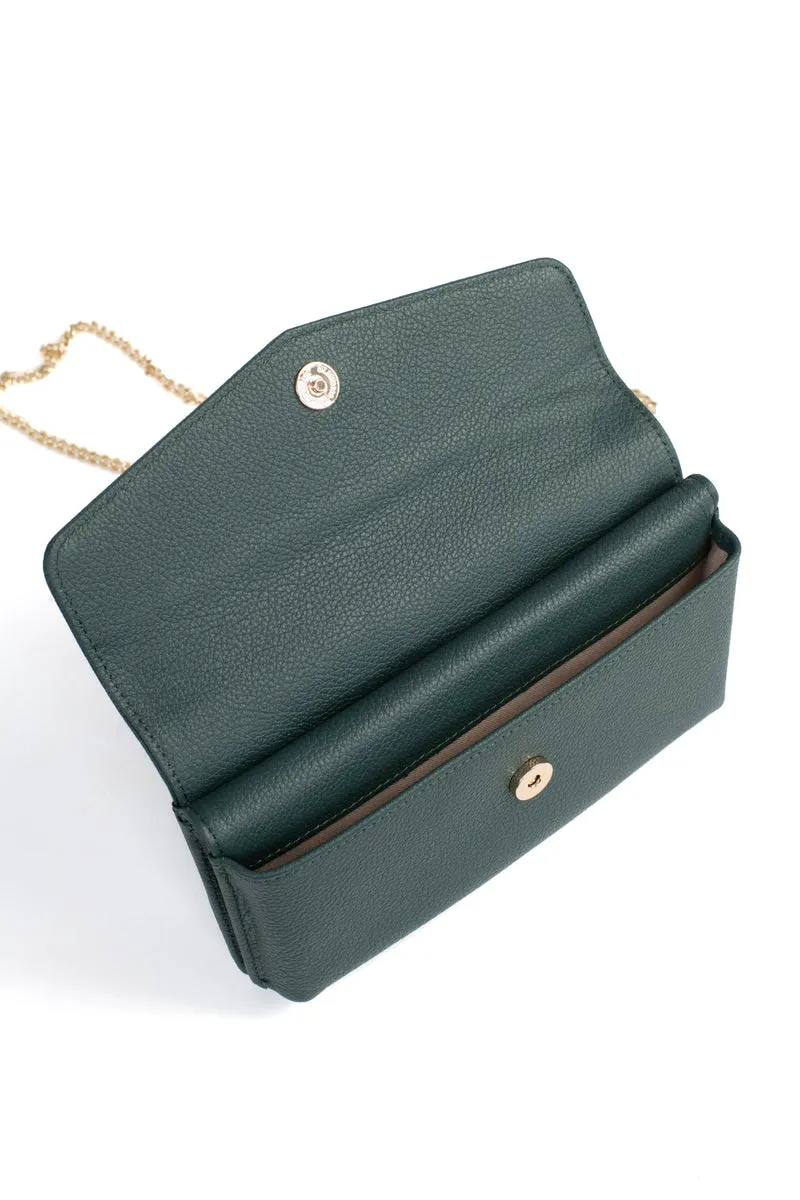 Pochette téléphone avec portefeuille - 1 volet - Stop RFID - Cuir