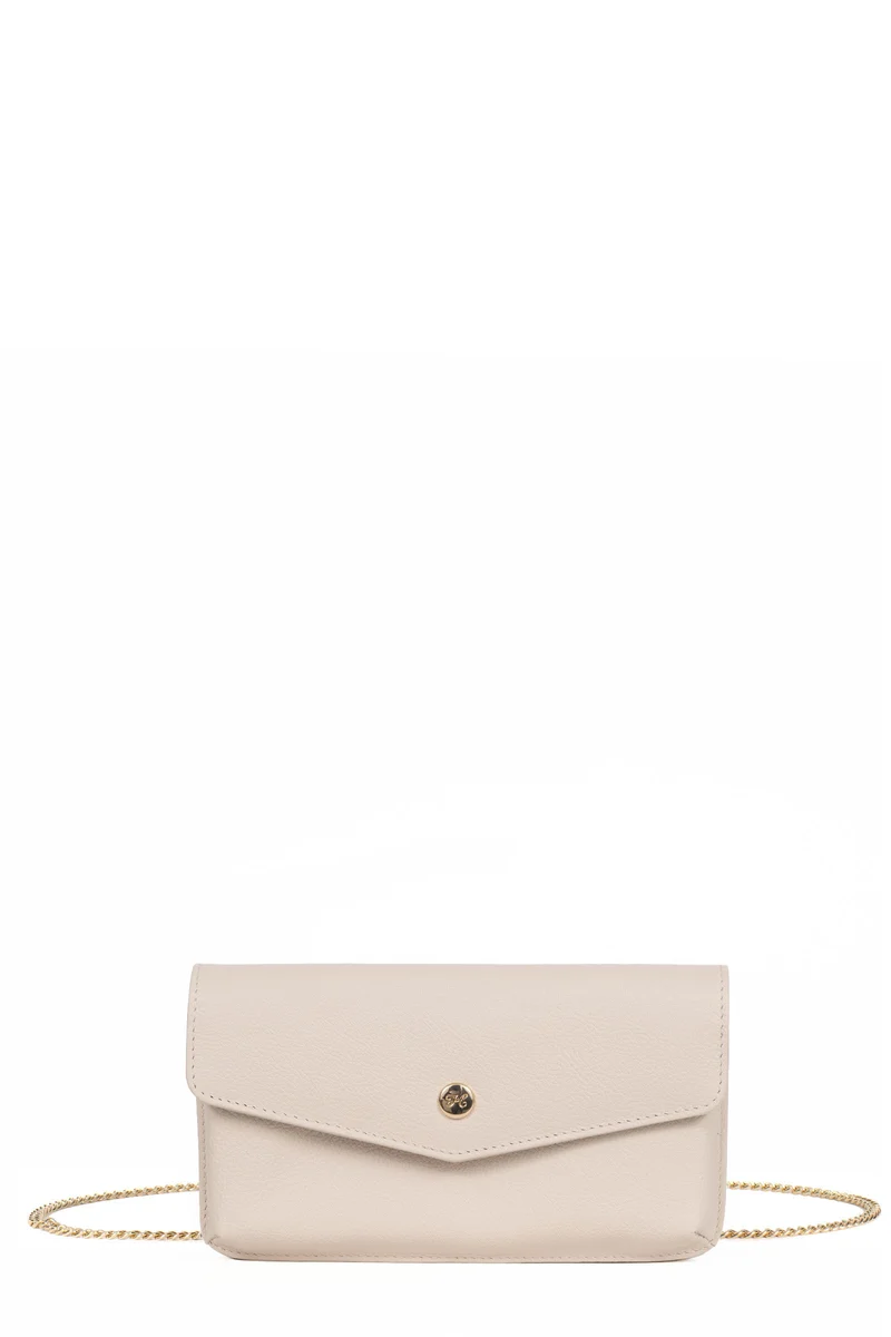 Pochette téléphone avec portefeuille - 1 volet - Stop RFID - Cuir