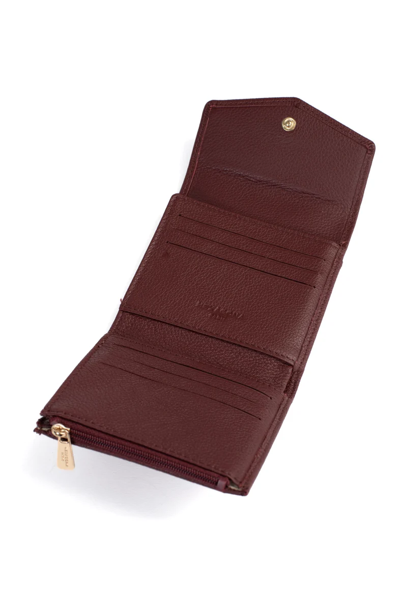 Portefeuille - 2 volets - Stop RFID - Cuir