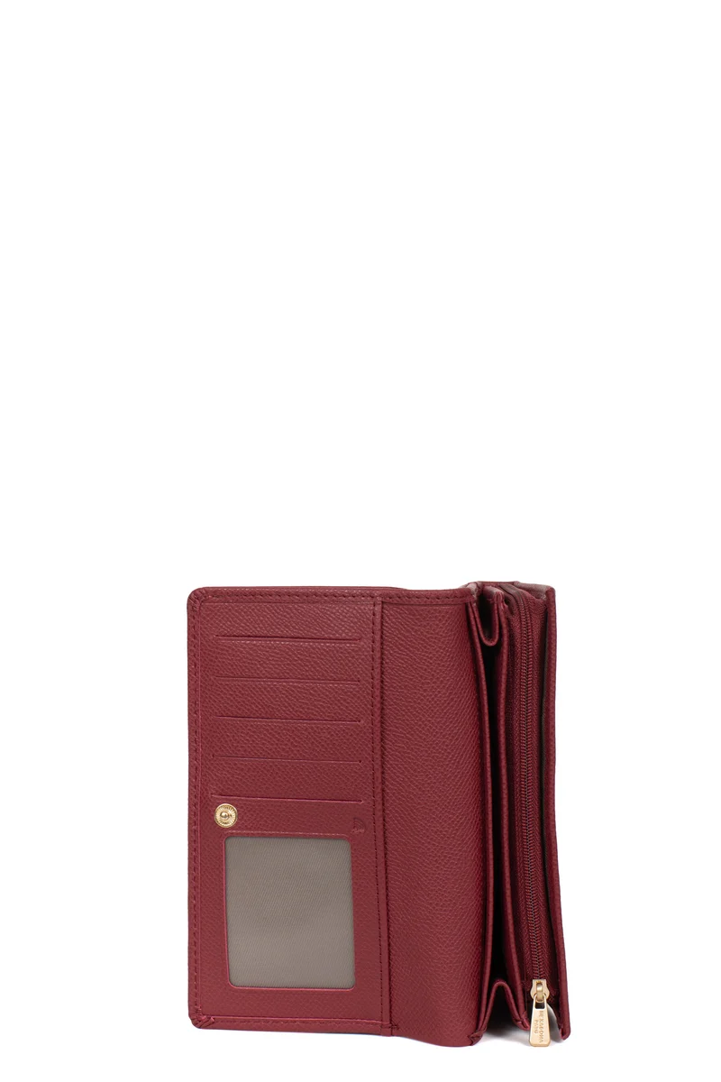 Portefeuille long - 1 volet - Stop RFID - Cuir