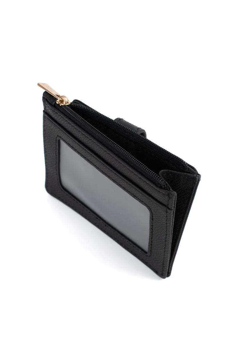 Porte-cartes - 1 volet - Cuir