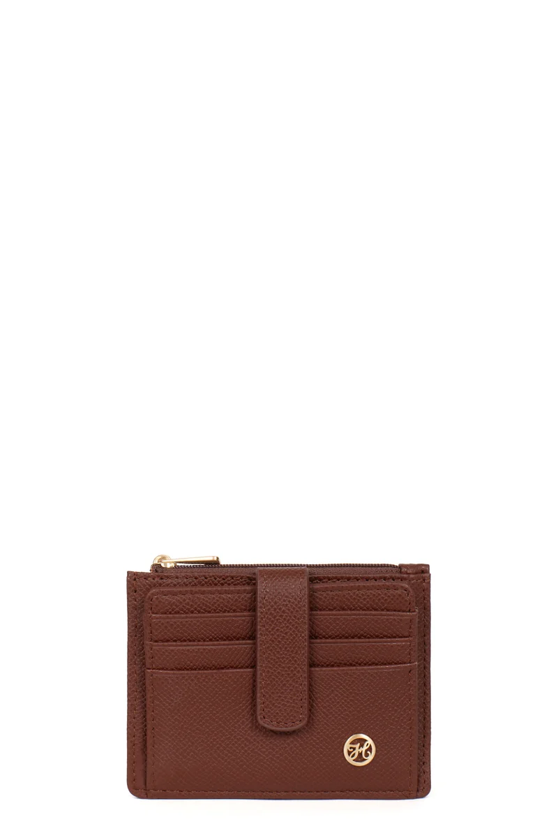 Porte-cartes - 1 volet - Cuir