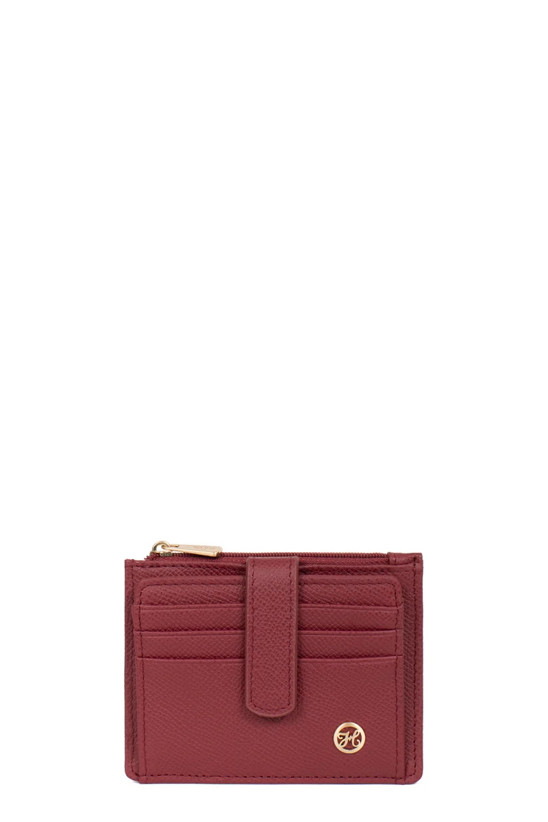 Porte-cartes - 1 volet - Cuir